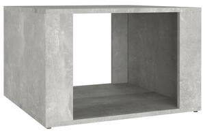 Noptieră, gri beton, 57x55x36 cm, lemn compozit