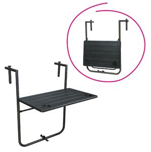 Z0ND0 Masă balcon Unisource (negru) . 1116540