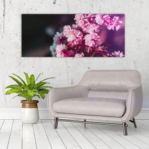 Tablou cu florile copacilor (120x50 cm)