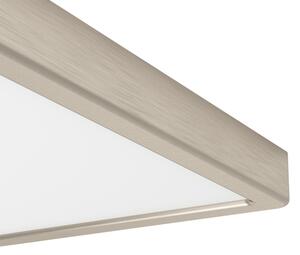 Eglo FUEVA-Z 901422-LED RGBW, plafonieră dimabilă cu sticlă fumurie, LED/17,8W/230V, 39x39cm, IP44, crom