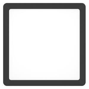 Eglo 901374-LED FUEVA-Z, plafonieră de baie dimabilă LED RGBW, 10,5W/230V, 22x22cm, IP44, negru