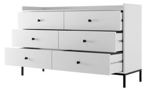 Z0ND0 Set mobilier living Tezarta I (Alb + Negru) . 1105977