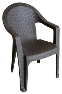 Z0ND0 Scaun de grădină Zanjar (maro) . 1116565