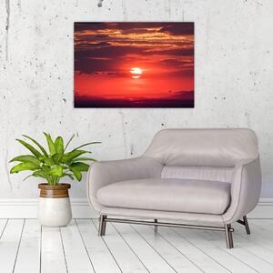 Tablou cu soarele colorat (70x50 cm)