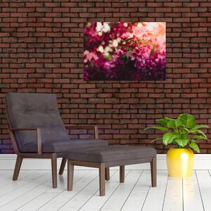 Tablou cu florile tufișului înflorit (70x50 cm)