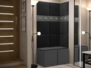 Mobilier hol Tovenaz I (grafit + Negru) . 1104741