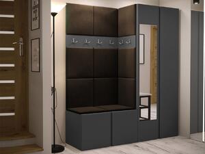 Z0ND0 Mobilier hol Tovenaz XII (maro) (cu oglindă). 1104833