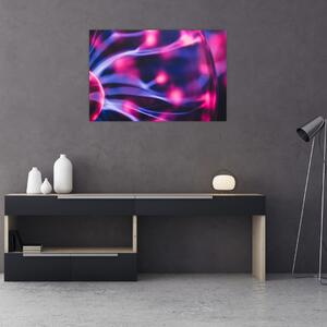 Tablou abstract mov (90x60 cm)