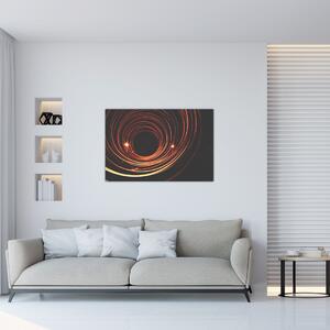Tabloul cu linii abstracte (90x60 cm)