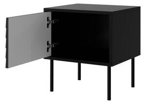 Set 2 noptiere Hermano (Negru + Nuc warnia) . 1105888