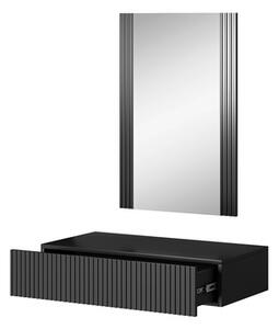 Masă de toaletă Teldaruna Grey (antracit) (cu oglindă). 1106147