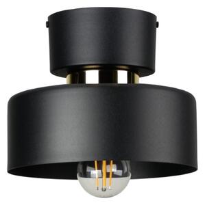 Plafonieră IGNIA 1xE27/60W/230V negru/auriu