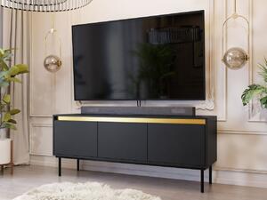 Z0ND0 Dulap TV Gelean 3D (Negru + auriu) . 1106217