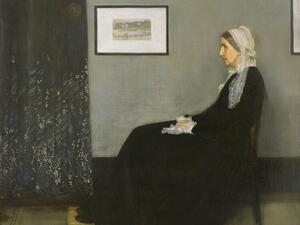 Reproducere Arrangement in Grey and Black No.1 (Whistler's Mother) - James McNeill Whistler, (40 x 30 cm)