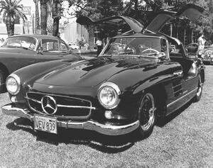Fotografie Mercedes Gull Wing Coupe, (40 x 30 cm)