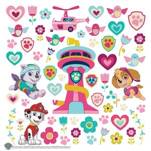 Decorațiune autoadezivă Paw Patrol Be Happy, 30 x30 cm