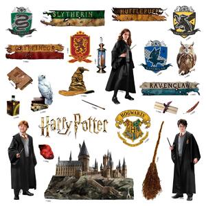 Decorațiune autoadezivă Harry Potter Hogwarts, 30x 30 cm