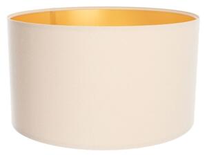 Abajur universal STANDART E27 d. 45 cm crem/auriu