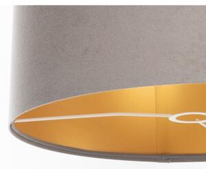 Abajur universal STANDART E27 d. 45 cm gri/auriu