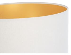 Abajur universal STANDART E27 d. 45 cm alb/auriu