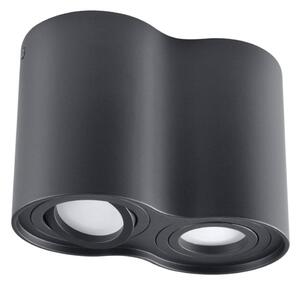 Lampă spot HADAR R2 2xGU10/10W/230V negru