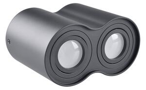 Lampă spot HADAR R2 2xGU10/10W/230V negru