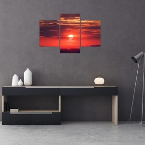 Tablou cu soarele colorat (90x60 cm)