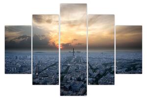 Tabloul - Paris din înâlțime (150x105 cm)