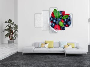 Tablou - bol cu fructe de pădure (150x105 cm)