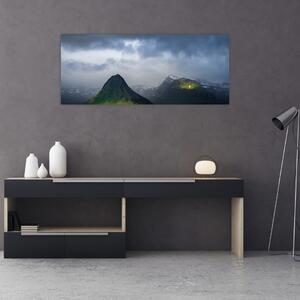 Tablou cu munți (120x50 cm)