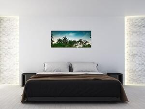 Tablou - palmierii (120x50 cm)