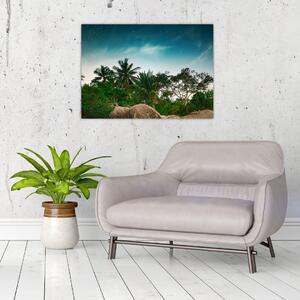Tablou - palmierii (70x50 cm)
