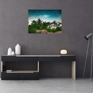 Tablou - palmierii (70x50 cm)