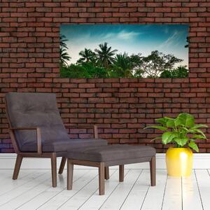 Tablou - palmierii (120x50 cm)