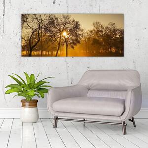 Tablou cu răsăsrit de soare (120x50 cm)