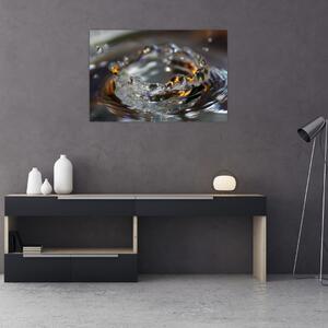 Tablou cu brățara din picături de apă (90x60 cm)