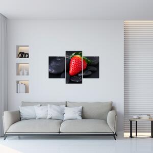 Tablou cu căpșună (90x60 cm)