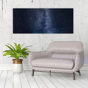 Tablou cerului plin de stele (120x50 cm)