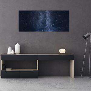 Tablou cerului plin de stele (120x50 cm)