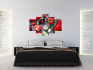 Tablou cu legume (150x105 cm)