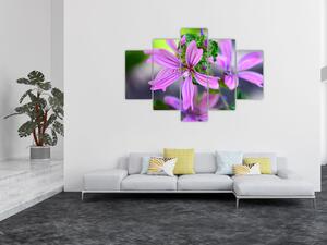 Tablou cu floarea detailat (150x105 cm)