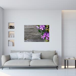 Tablou - flori de câmp (90x60 cm)
