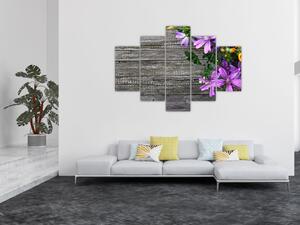 Tablou - flori de câmp (150x105 cm)