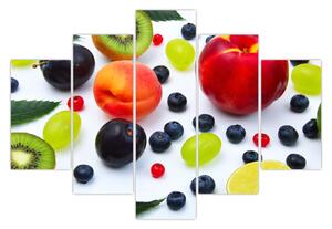 Tablou - fructe cu picături de apă (150x105 cm)