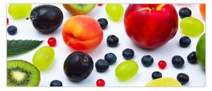 Tablou - fructe cu picături de apă (120x50 cm)