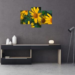Tablou cu flori galbene (90x60 cm)