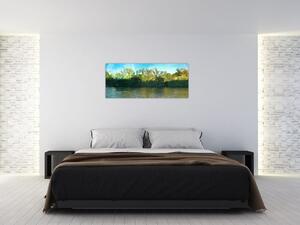 Tablou - lac (120x50 cm)