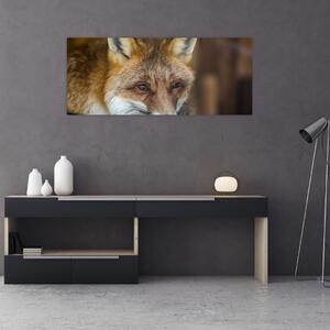 Tablou cu vulpe (120x50 cm)