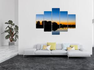 Tablou cu apus de soare (150x105 cm)
