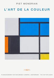 Artă imprimată The Art of Colour Exhibition V2 (Bauhaus) - Piet Mondrian, (30 x 40 cm)